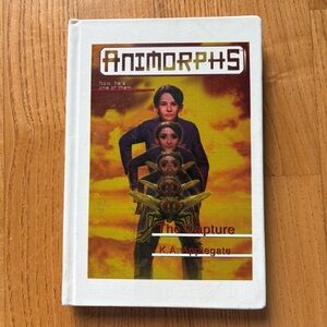 Animorphs #6 HARDCOVER Book The Capture By K.A. Applegate Scholastic Y2K Vtg